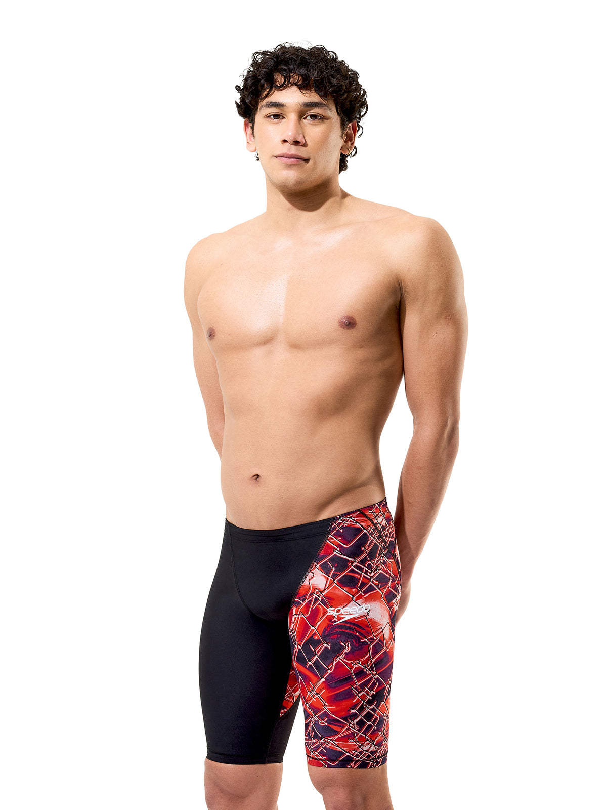 Men's Fastskin Hyperpro Jammer Racing Suit - Black/ Electric Veil