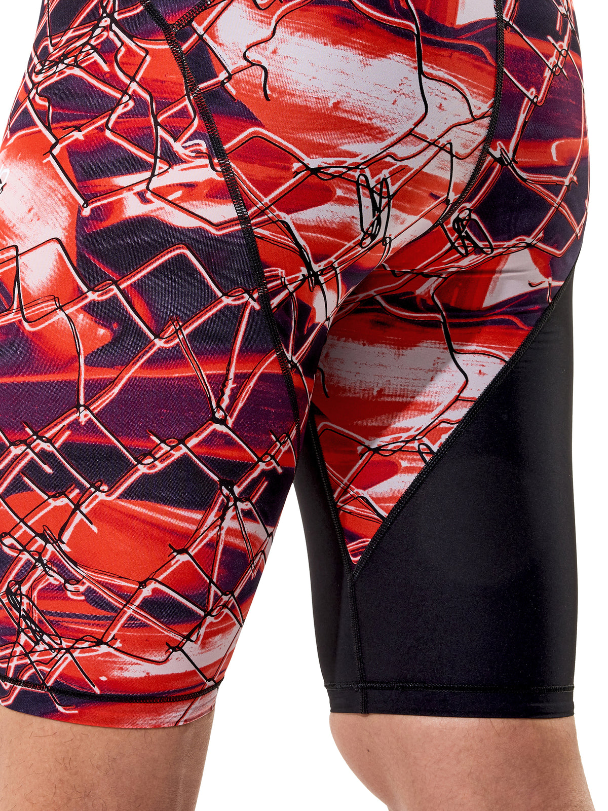 Men's Fastskin Hyperpro Jammer Racing Suit - Black/ Electric Veil