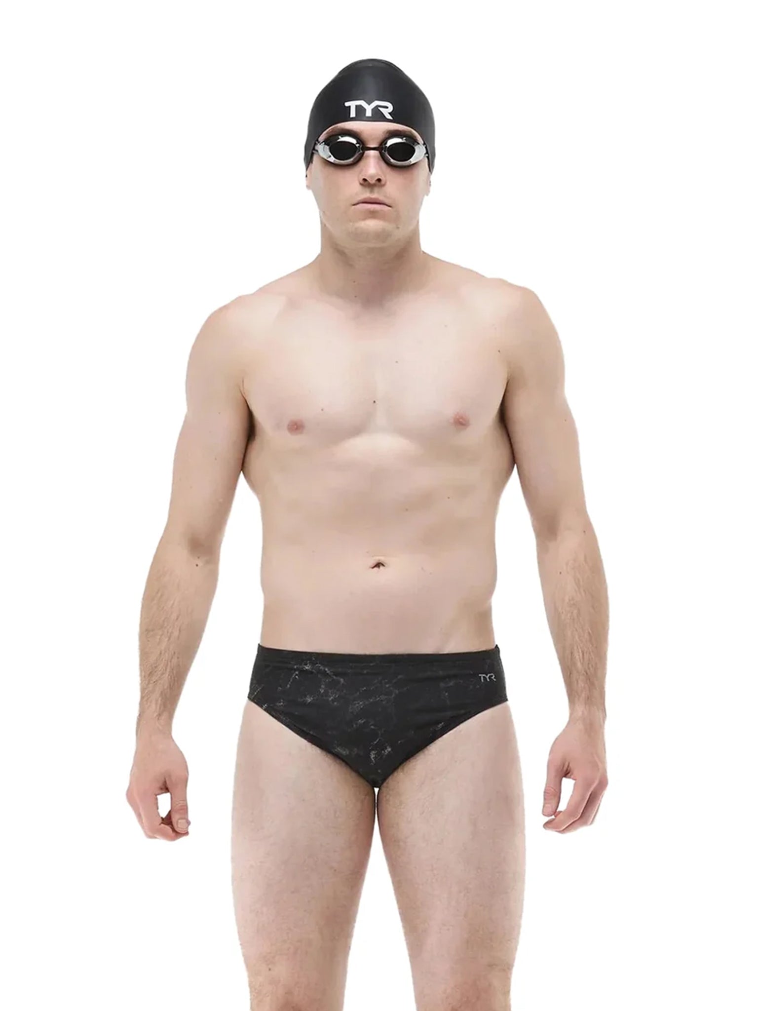 Men's Durafast Elite Zephyr Swim Brief - Black