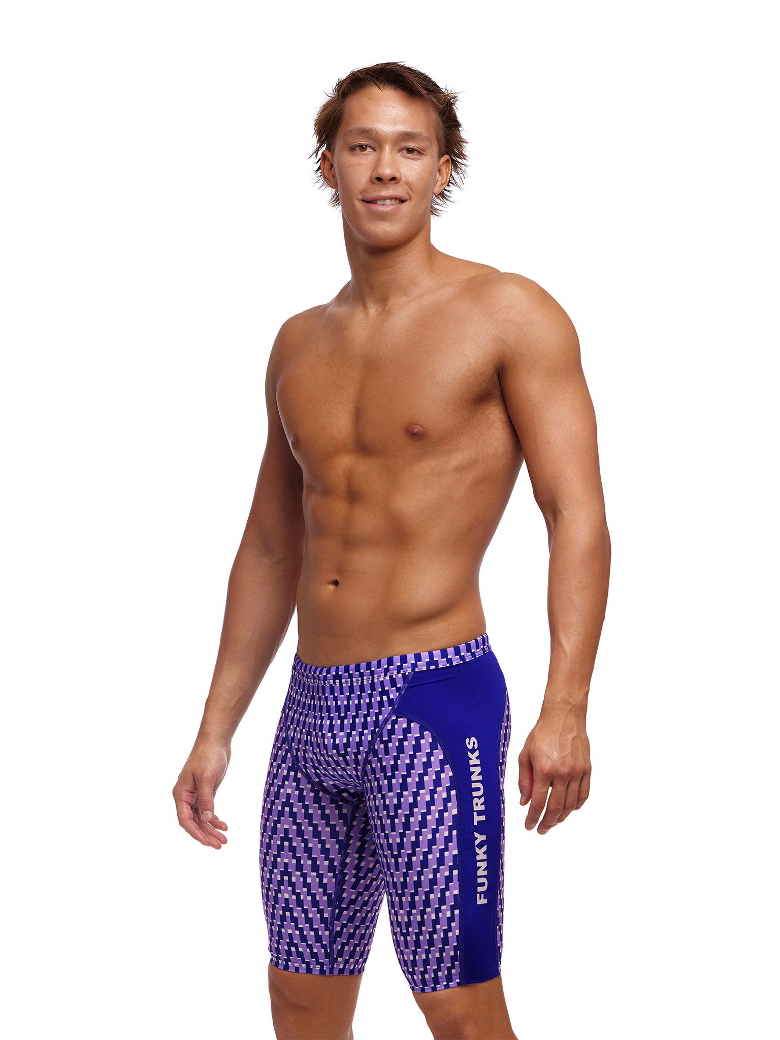 Men&#39;s Training Jammer Swimsuit - Future Dusk