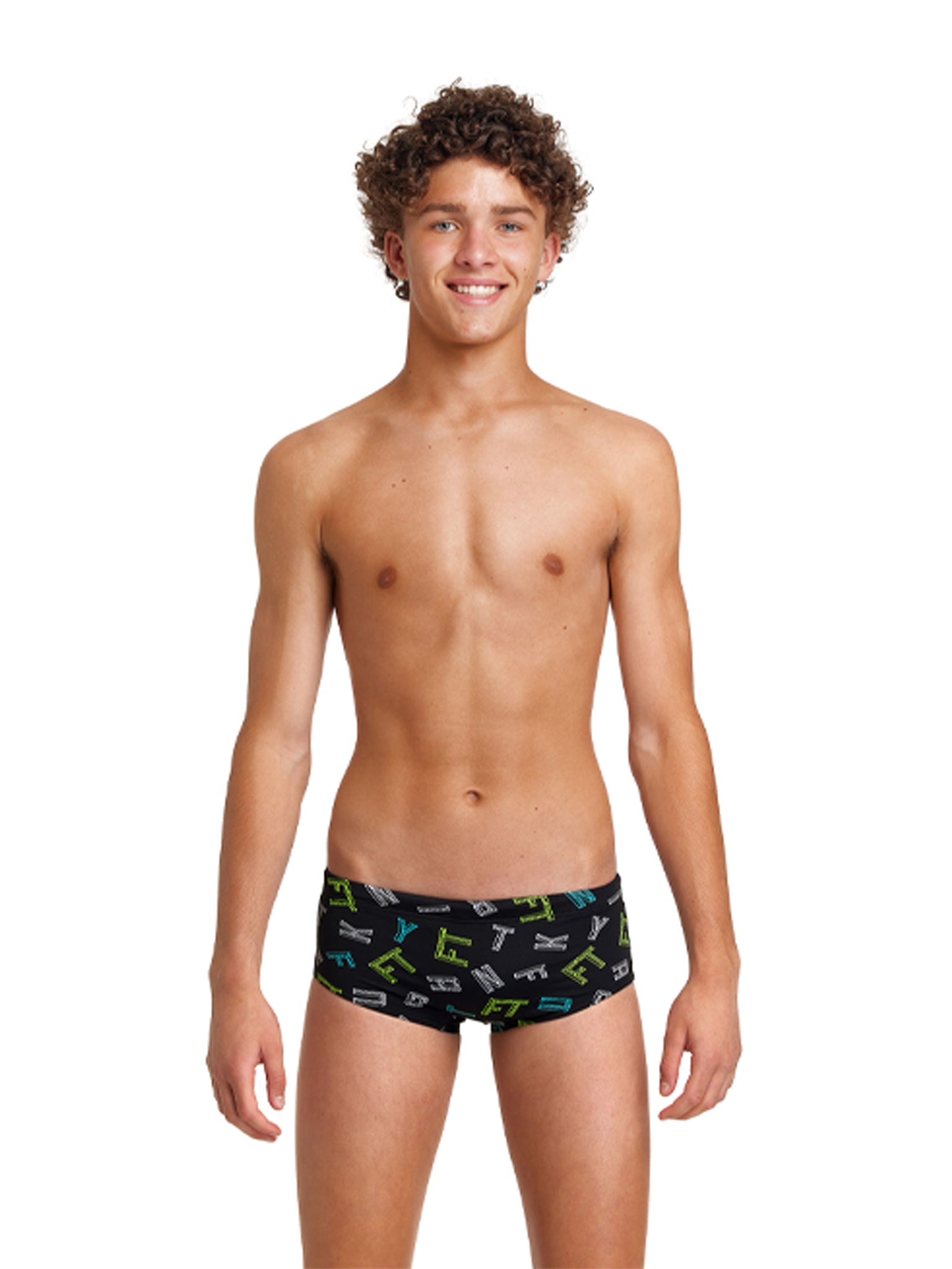 Boy&#39;s trunk swimsuit -Sidewinder FTed