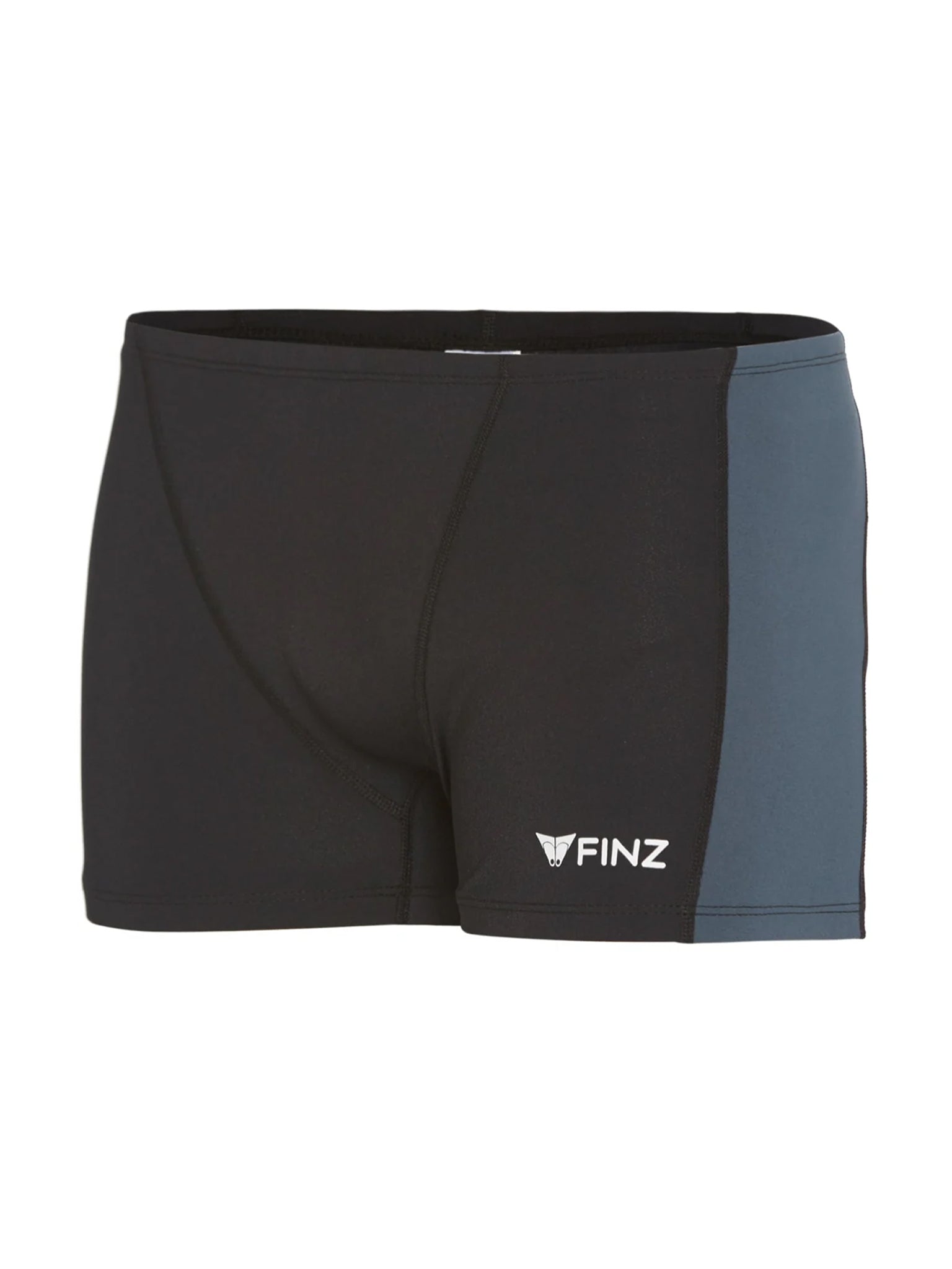 Men&#39;s Splice Square Legs Swimsuit - Black/Charcoal