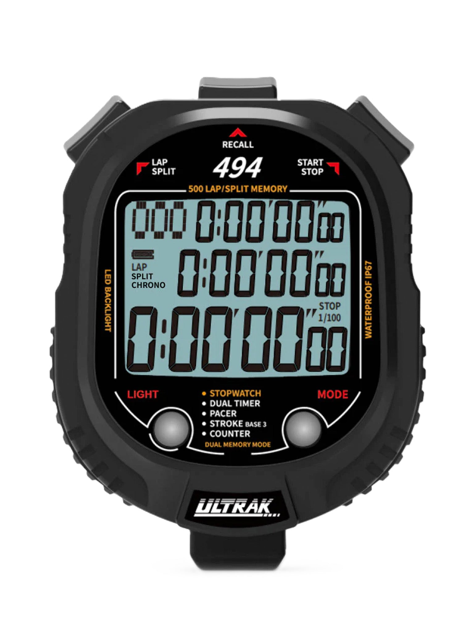 Ultrak 494 Ultimate Stopwatch