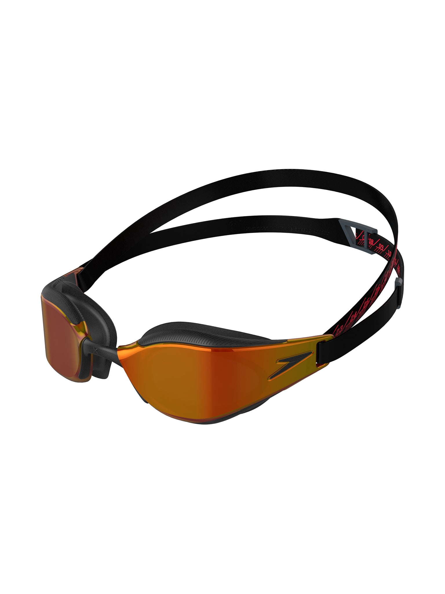 Lunettes de natation Fastskin Hyper Elite Mirrored - Noir/Or