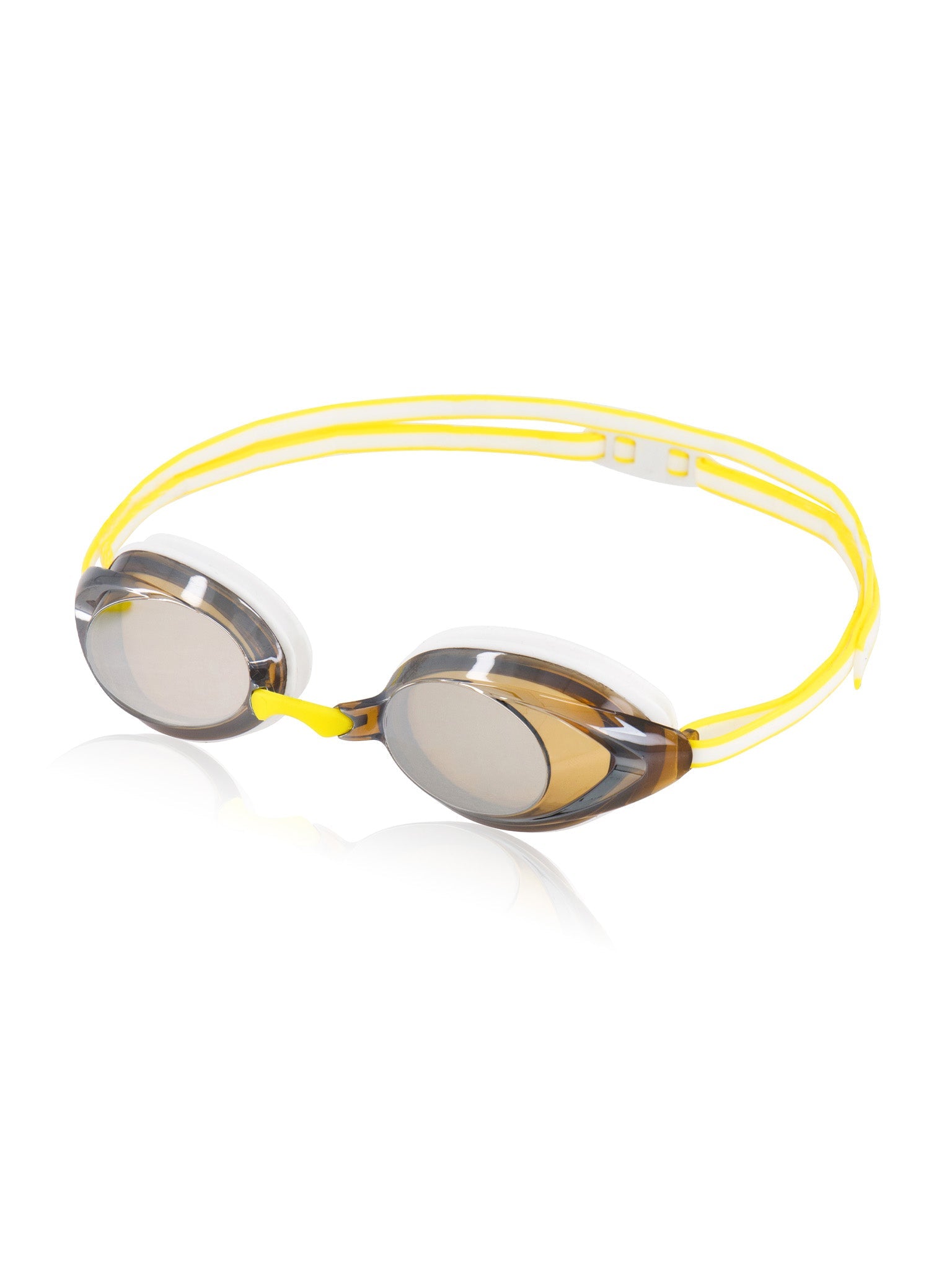 Women Vanquisher 2.0 Mirrored Swim Goggles - Yellow/White