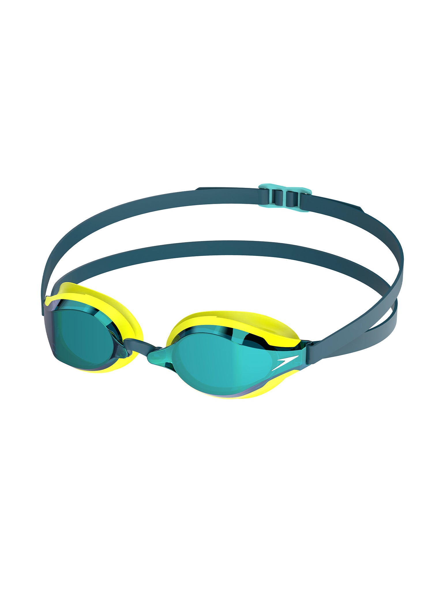 Speed Socket 2.0 Mirrored Swim Goggles - Yellow/Cobalt/Emerald