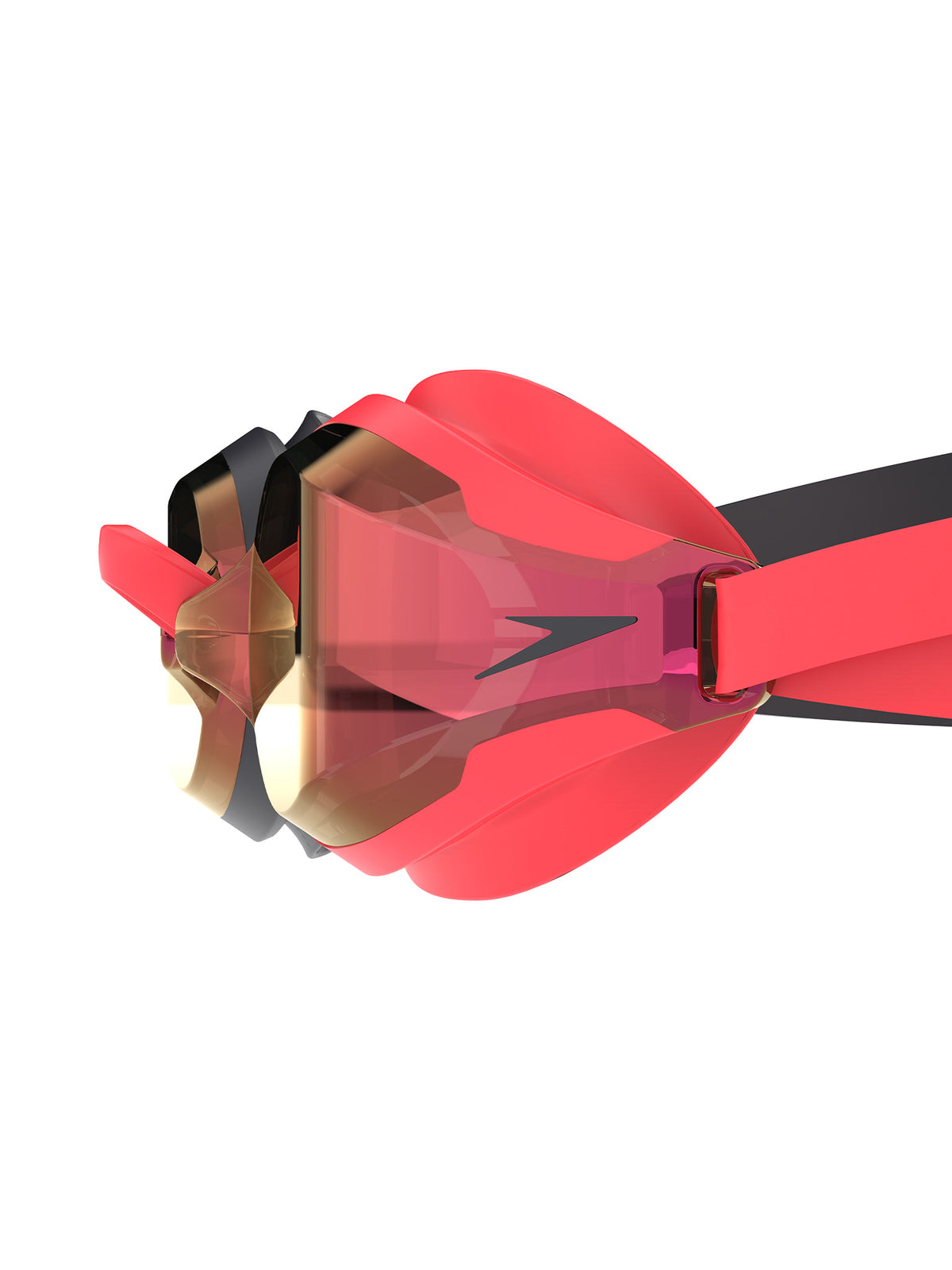 Speed Socket 2.0 Mirrored Swim Goggles - Crimson/Black
