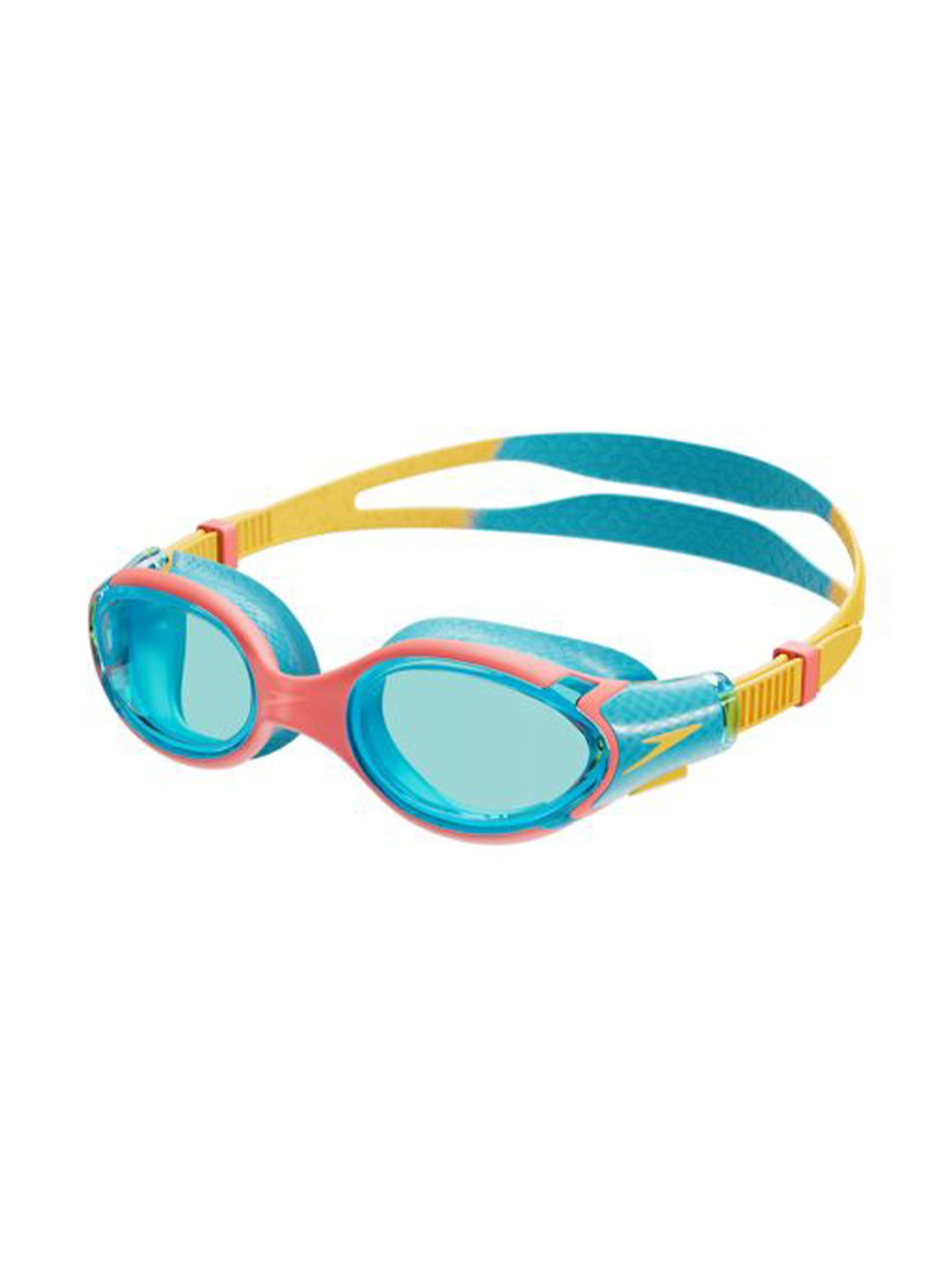 Junior Biosfuse 2.0 Swim Goggles - Clear/Blue/Yellow