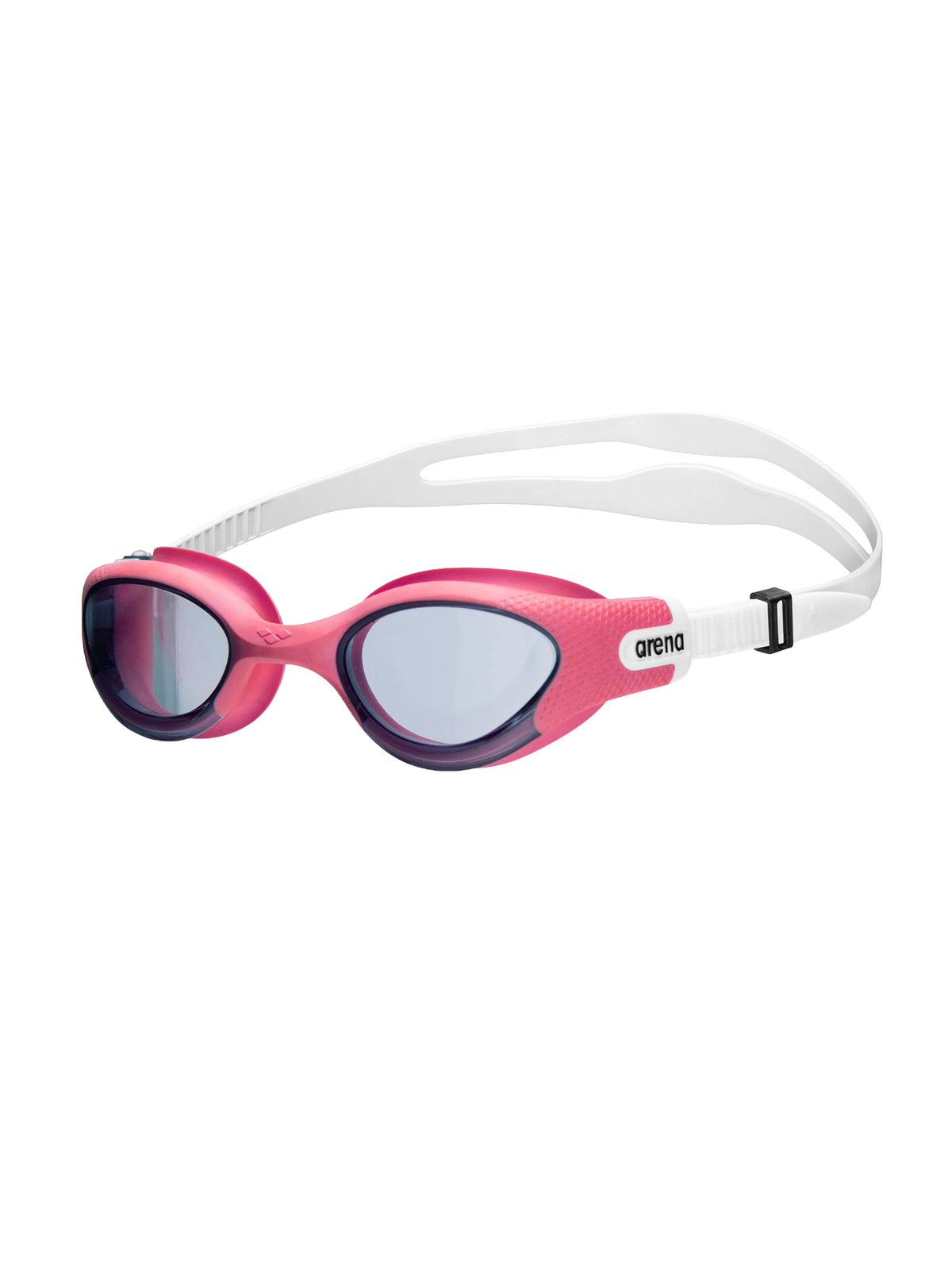 The One Plus Junior Swim Goggles – Smoke/Pink/White