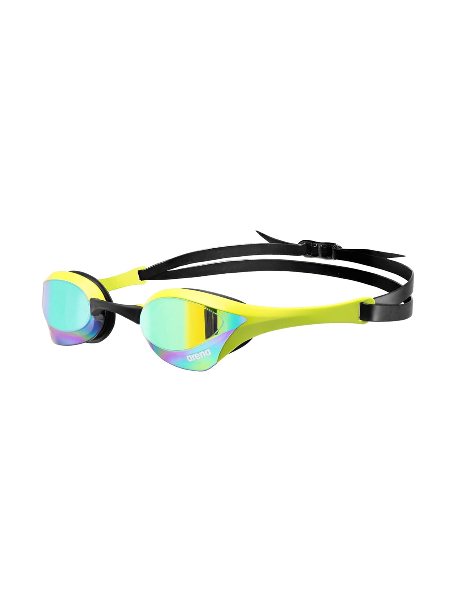 Cobra Ultra Swipe Mirror Swim Goggles - Emerald/Cyber-Lime