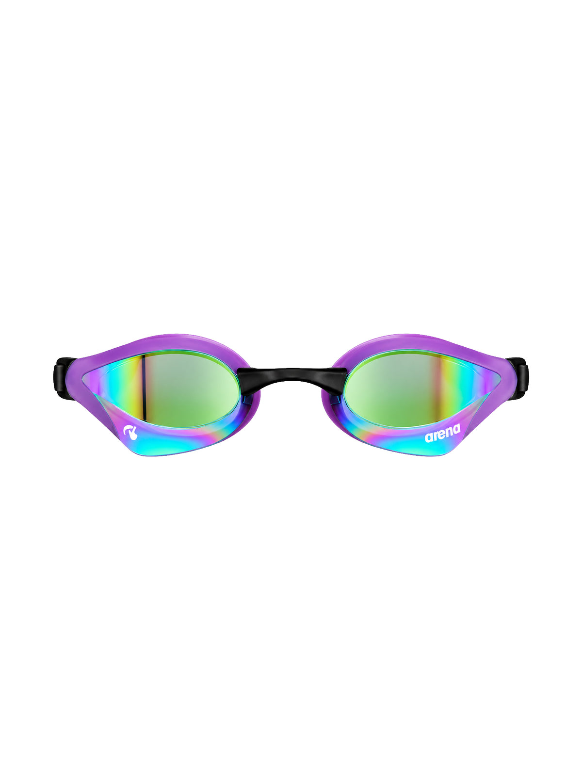 Lunettes de natation Cobra Core Swipe Mirror – Émeraude/Prune/Noir