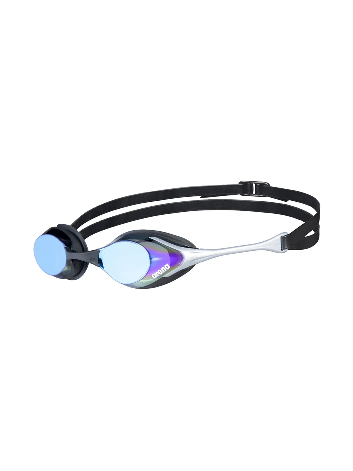 Cobra Original Swipe Mirror Swim Goggles – Blue/Silver