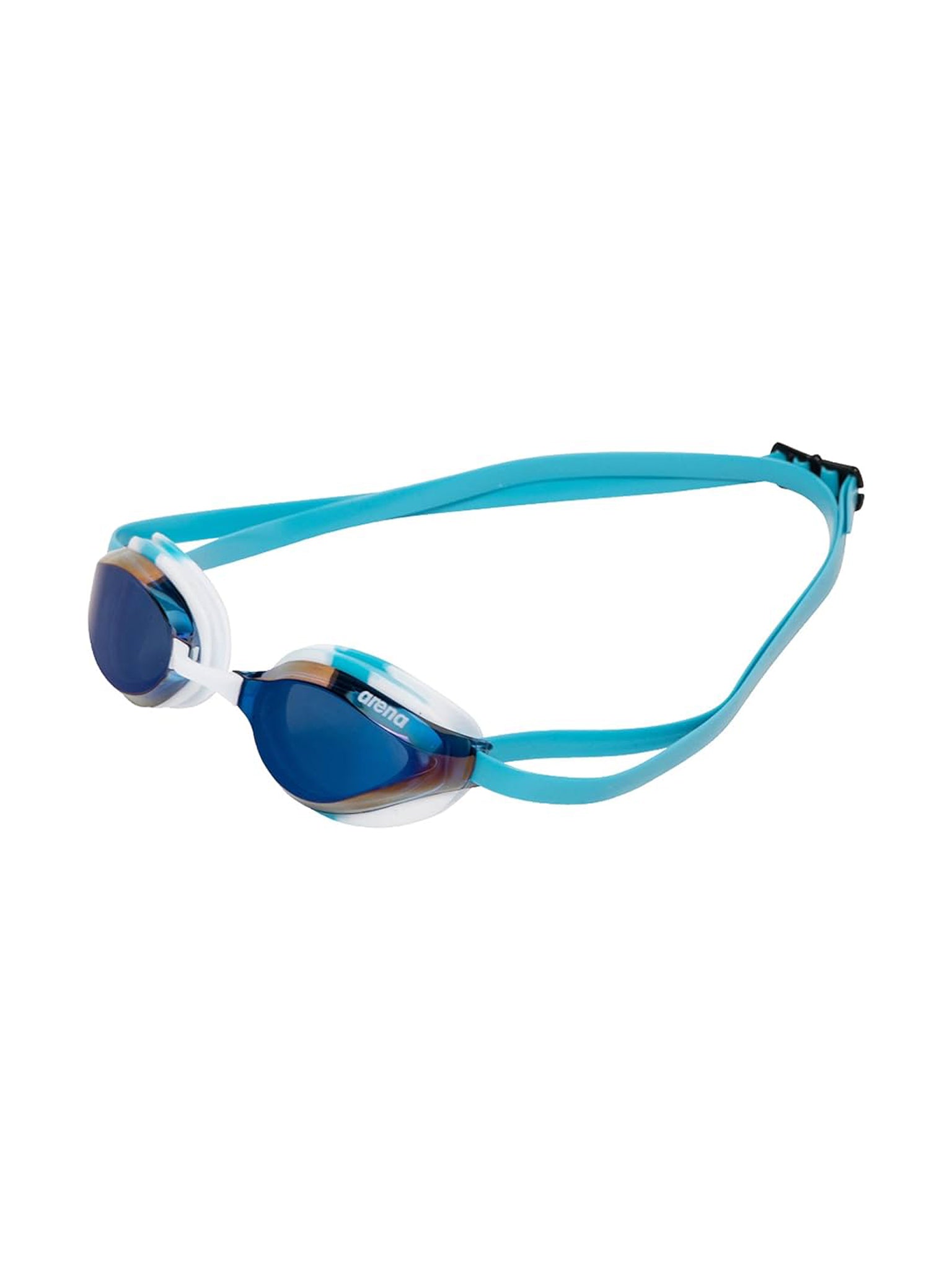 The One Python Mirror Swim Goggles- Blue/White/Sky