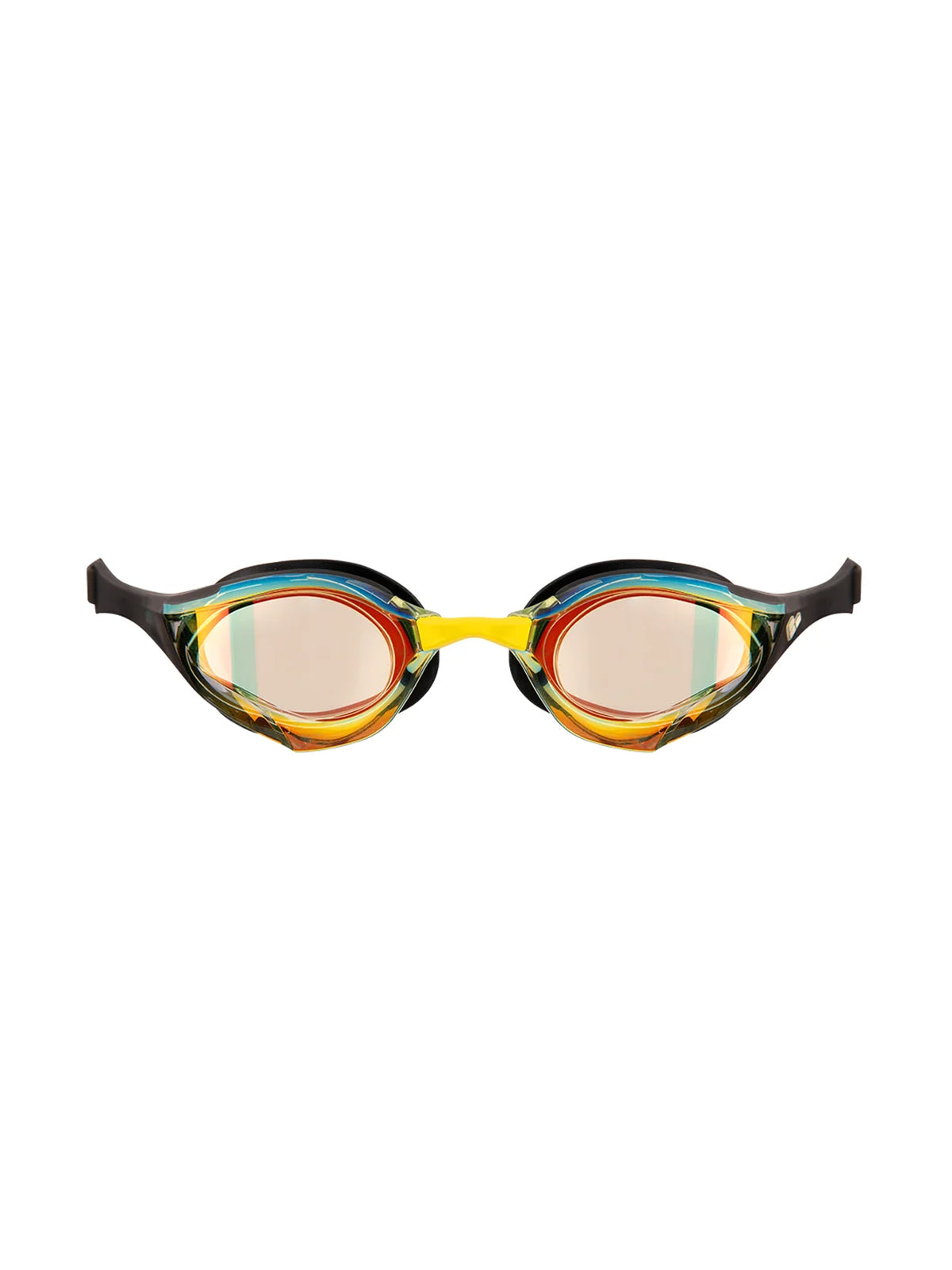 Cobra Edge Swipe Mirror Swim Goggles – Yellow/Copper/Black