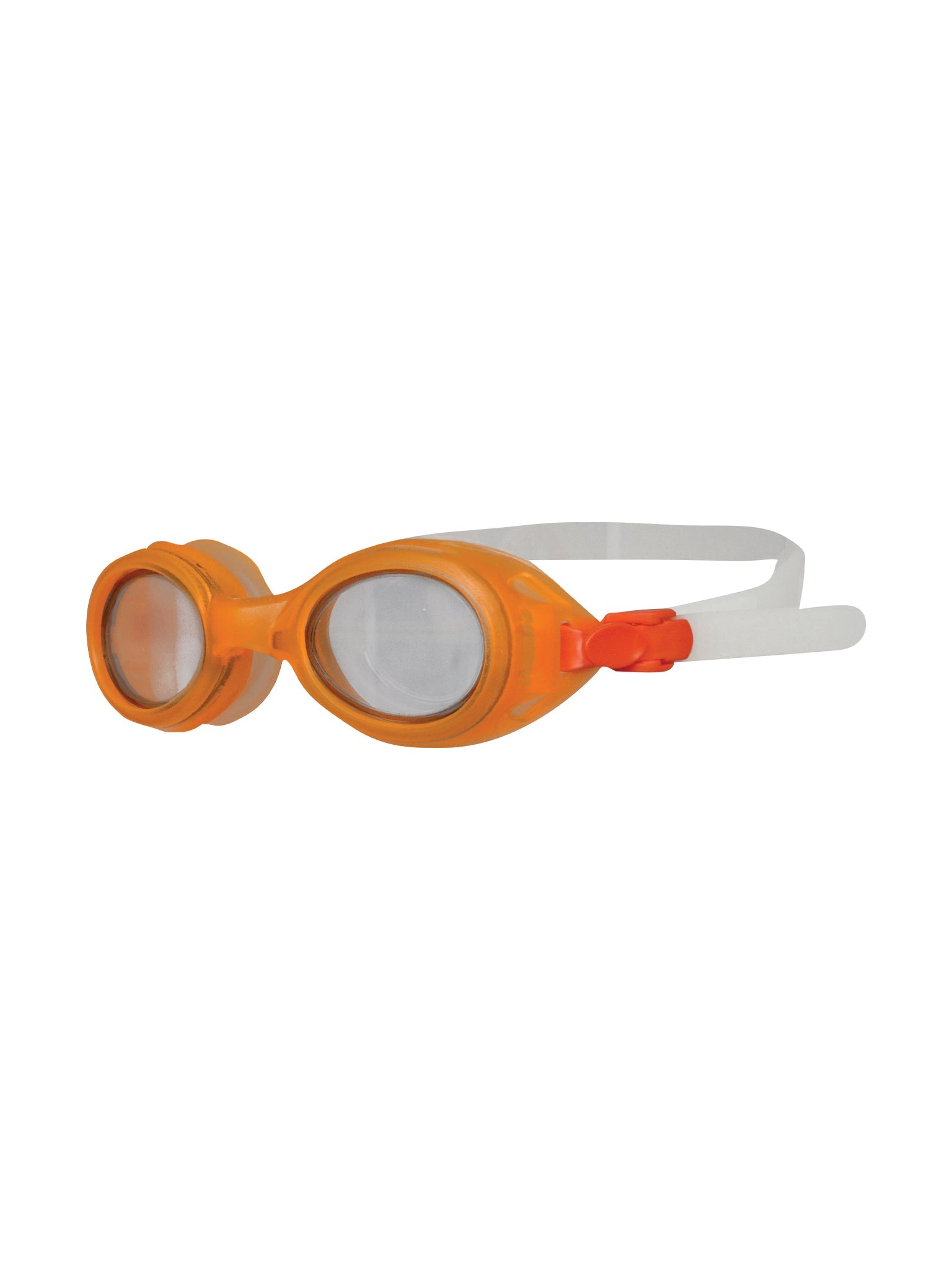Junior Hero Swim Goggles - Orange/White