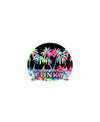 Bonnet De Natation En Silicone - Sunset City||Silicone Swim Cap - Suns