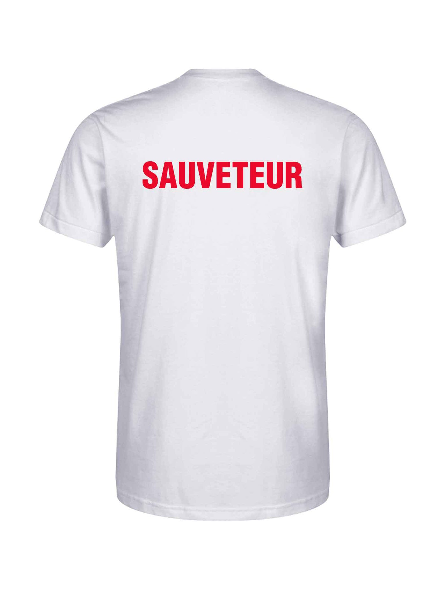 T-Shirt &#39;&#39;Sauveteur&#39;&#39; - Blanc