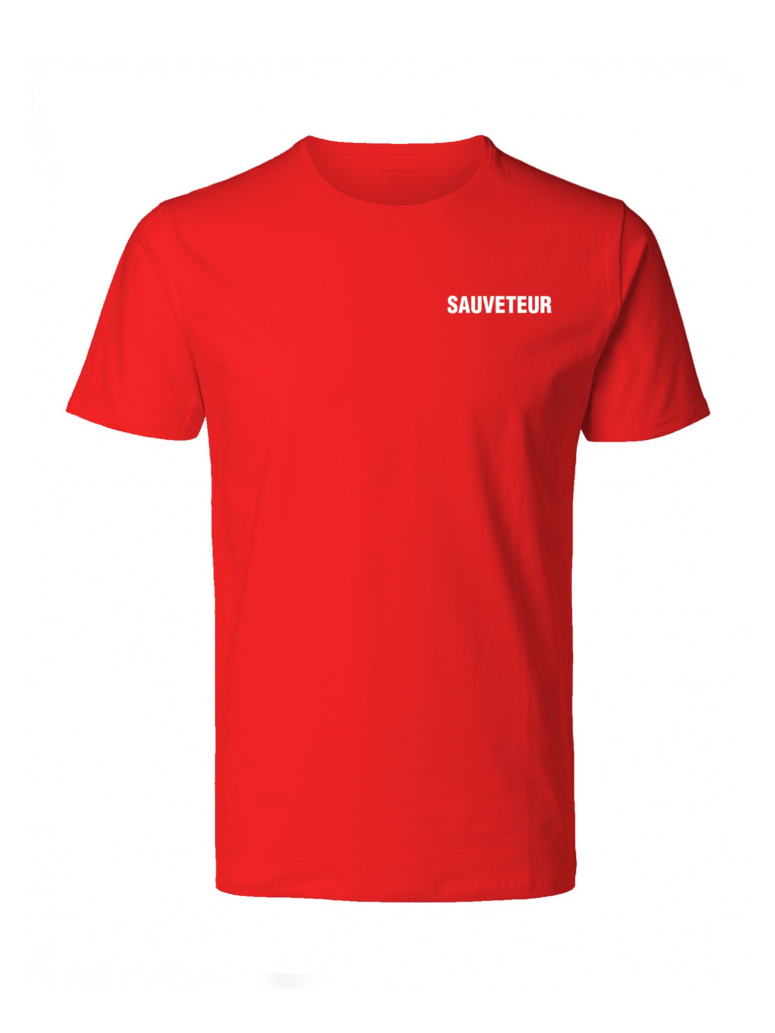 &#39;Sauveteur&#39;&#39; T-Shirt - Red