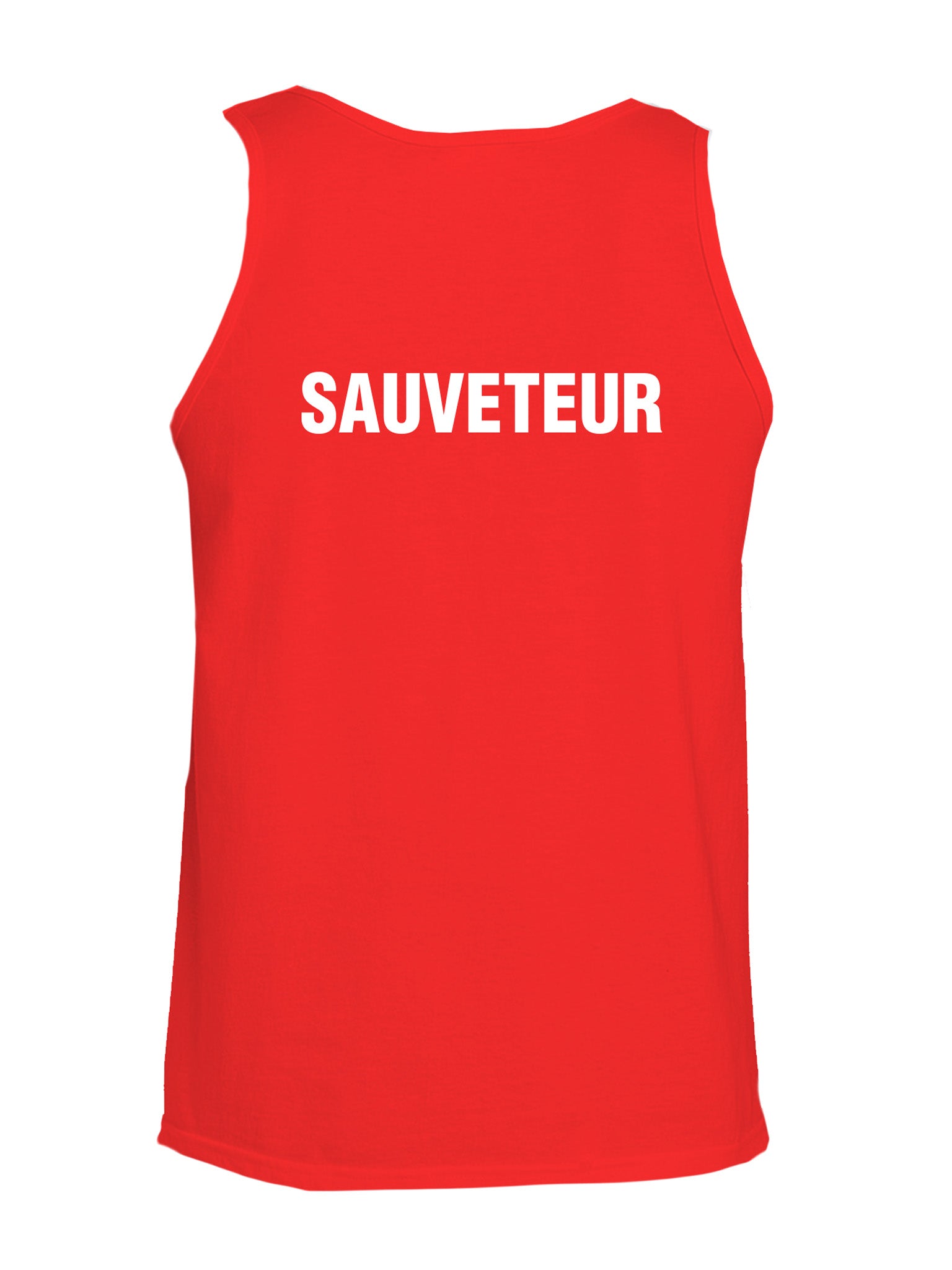 &#39;Sauveteur&#39;&#39; Tank Top - Red