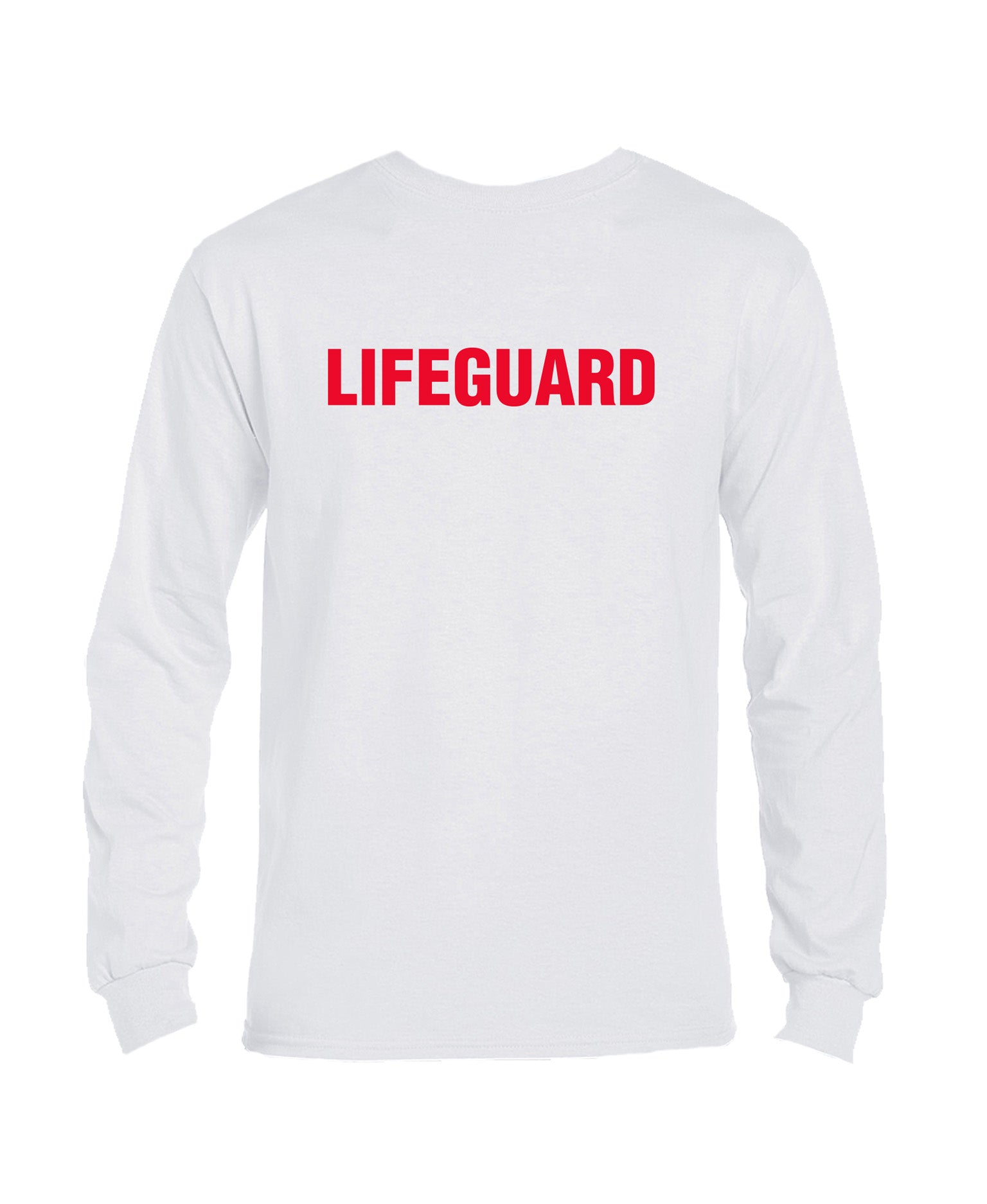 ¨Lifeguard¨ Long Sleeve T-Shirt - White