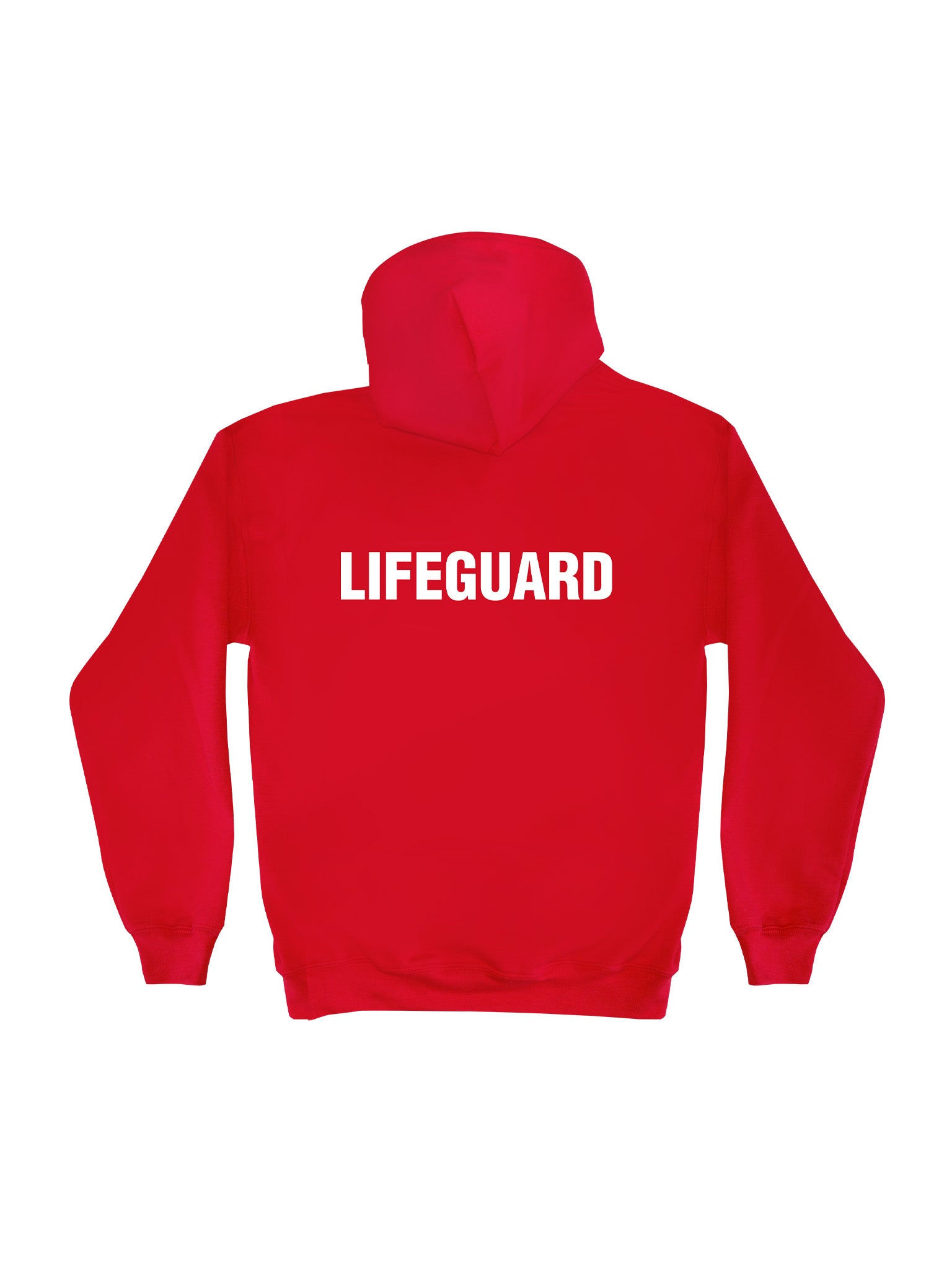 &#39;Lifeguard&#39;&#39; Hoodie - Red