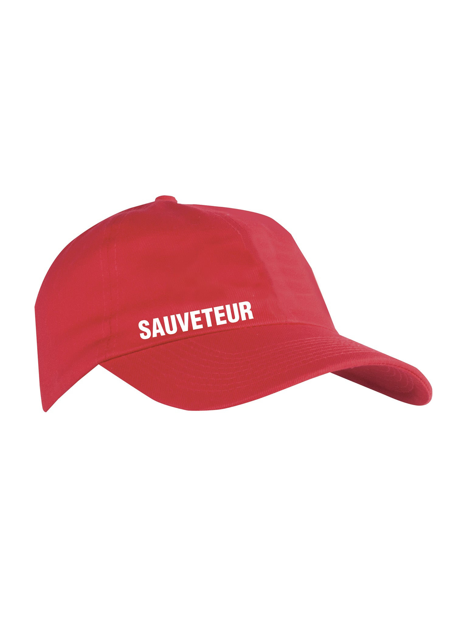 &#39;Sauveteur&#39;&#39; Baseball Cap – Red