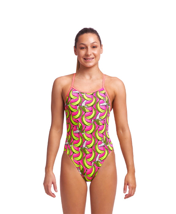 Maillot de bain une pièce fille - Single Strap Bananas||Girl's swimsuit - Single Strap Bananas