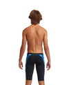 Cuissard de natation garçon - Blue bars||Boy's jammer - Blue bars